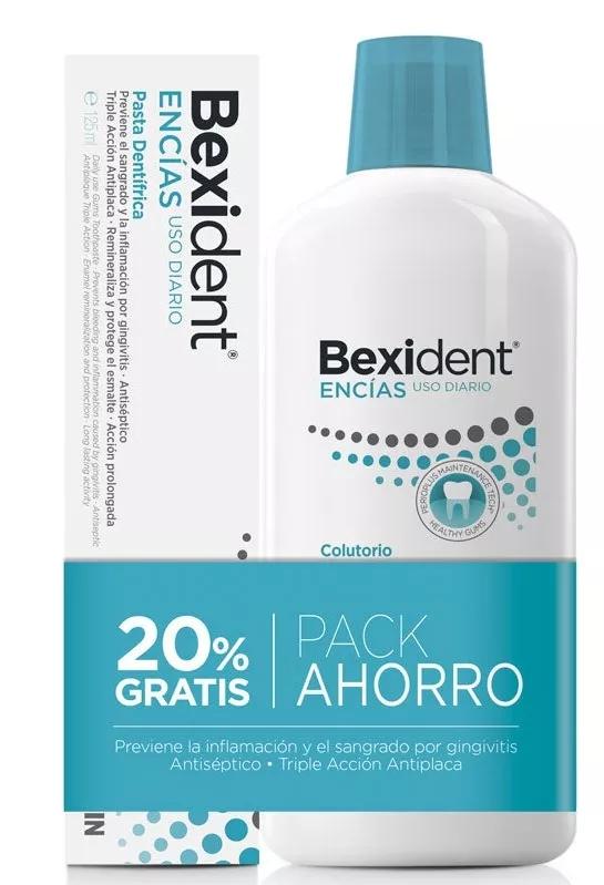 Bexident mouthwash Pack gum 500ml Bexident gums toothpaste Dental 75ml