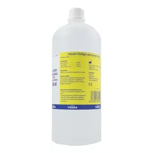 Tiedra Physiological Saline Solution for Washing 1 L