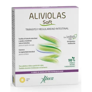 Aboca Aliviolas Soft Intestinal Transit and Regularity 14 sachets