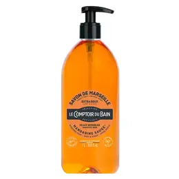 Le Comptoir du Bain Savon de Marseille Extra Doux Mandarine Sauge 1L