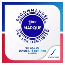 Sensodyne Dentifrice Sensibilité et Gencives Menthe Fraiche Lot de 2 x 75ml