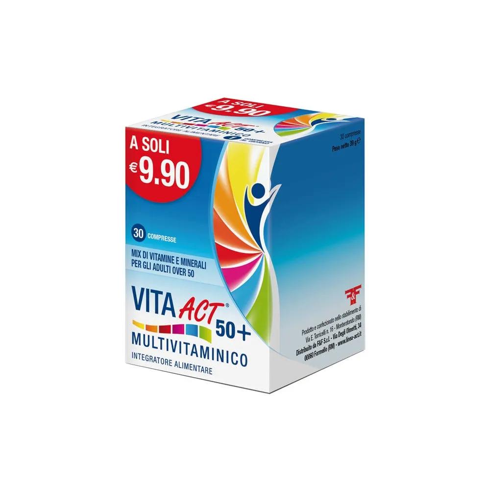 Linea Act Vita Act 50 Multivitaminico Integratore 30 Compresse