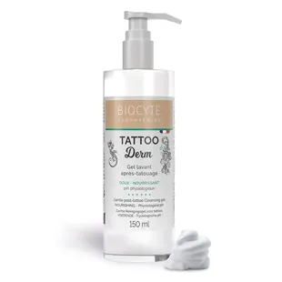 Biocyte - Gel detergente dopo tatuaggio - pH fisiologico delicato - 150 ml