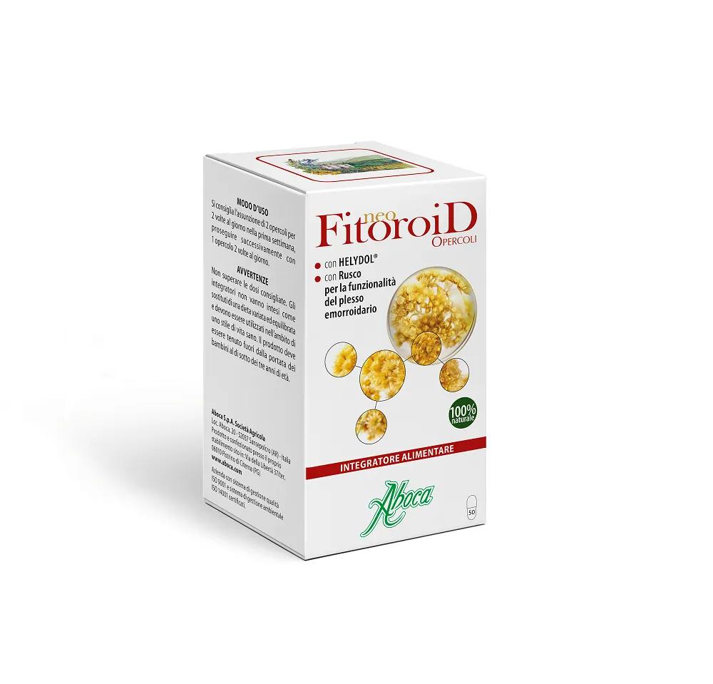 Aboca NeoFitoroid Opercoli Integratore Plesso Emorroidario 50 Opercoli