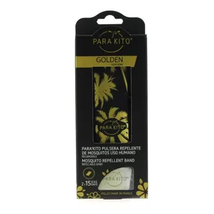 Parakito Gold Bracelet mosquito repellent