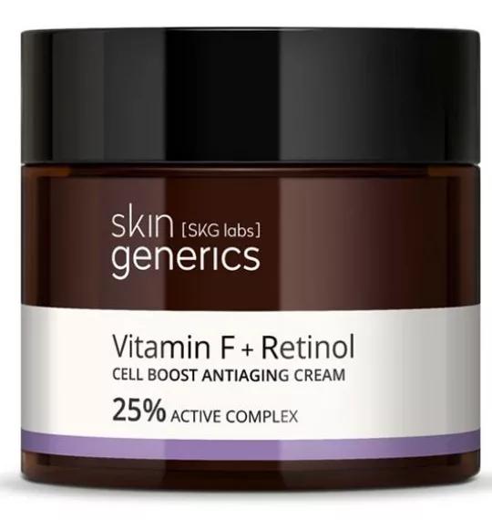 Skin Generics Cell Boost Anti-Aging Cream Vitamin F + Retinol 25% 50 ml