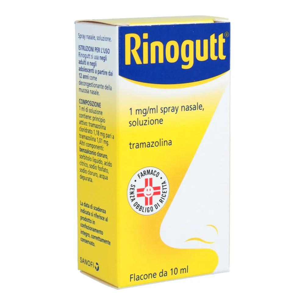 Rinogutt Spray Nasale Decongestionante 1mg/ml Tramazolina 10 ml