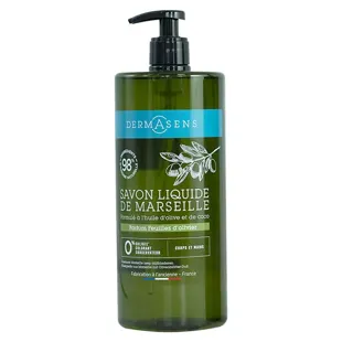 Dermasens Sapone di Marsiglia Liquido Bio Foglie di Oliveto 1L