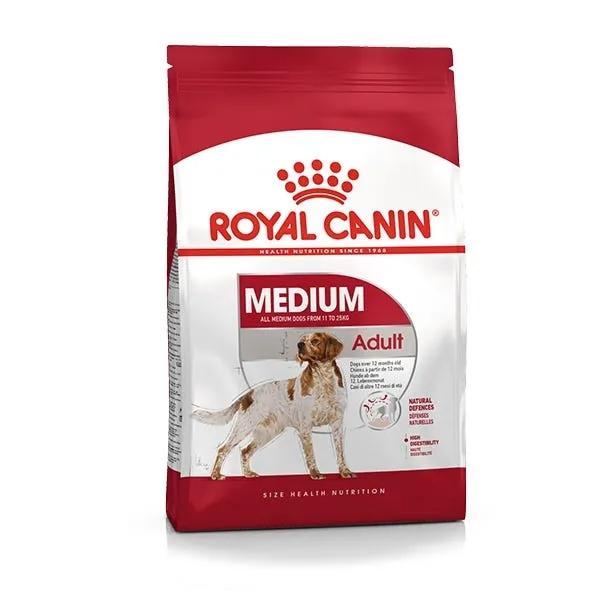 Royal Canin Crocchette Per Cani Adulti Taglia Media Sacco 4Kg