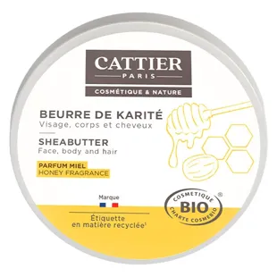 Cattier Burro di Karité Profumo di Miele 100 gr