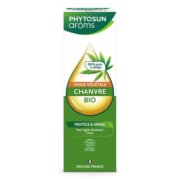Phytosun Arôms Aceite Vegetal de Cáñamo Bio Corporal 100% Puro y Virgen 50 ml