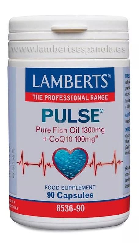 Lamberts Pulse Omega 3 e Coenzima Q10 90 Cápsulas