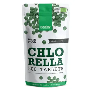 Purasana Organic Chlorella - 500 compresse - 500 mg