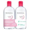 Bioderma Créaline H2O TS Eau Micellaire Peaux Sensibles Très Sèches Lot de 2