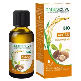 Naturactive Huile Végétale Bio Argan 50ml