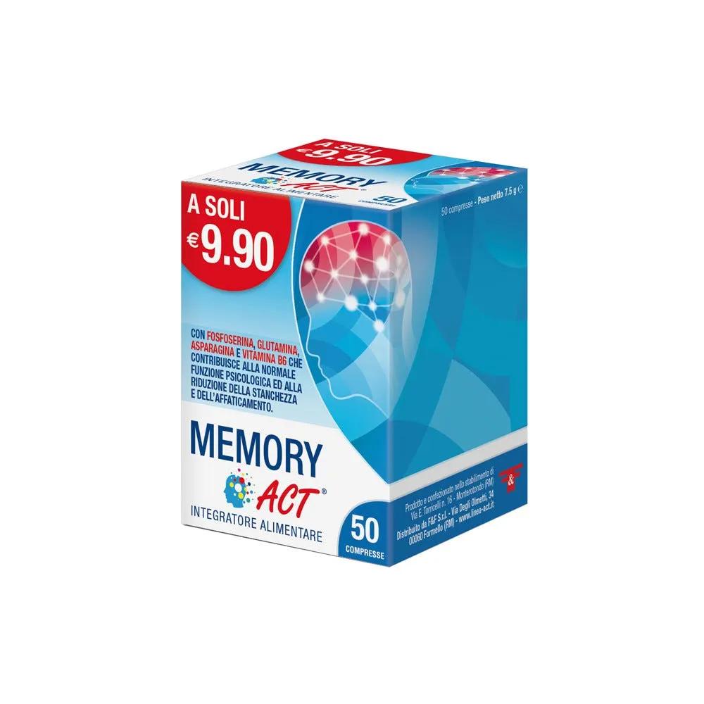 Memory Act Integratore per la Memoria 50 Compresse