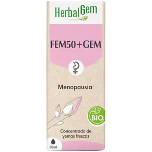 Herbalgem Fem50+Gem Gotas Bio Menopausa 30 ml