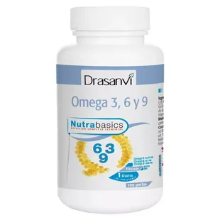 Drasanvi Omega 3-6-9 1000mg Nutrabasics 100 Pearls