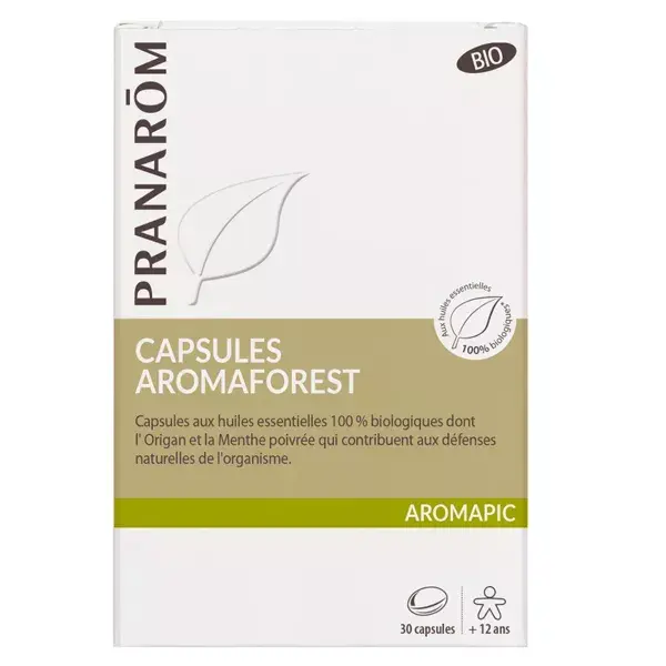 Pranarom Aromapic Aromaforest Bio 30 capsules