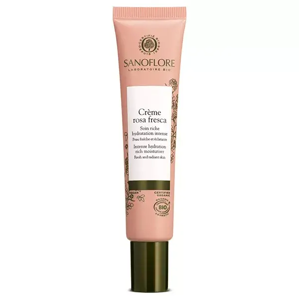 Sanoflore Rosa Fresca Light Cream 40ml + Aqua Rosa 50ml Free