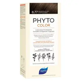 Phyto PhytoColor Coloration Permanente N°6.77 Marron Clair Cappuccino