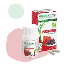 Naturactive Vigne Rouge Bio 30 gélules végétales