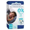 Carryboo Sous-Vêtement de Nuit Garçon 4-7ans 16 unités