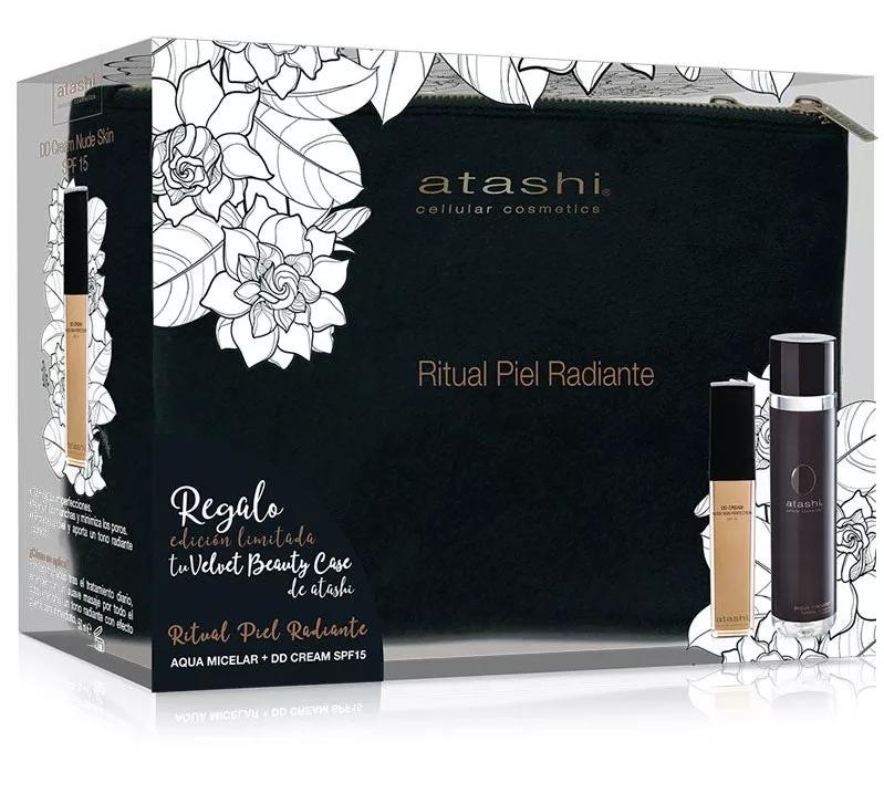Atashi Cellular Chest DD Cream Intense Tone 50 ml + Mizellenwasser 250 ml