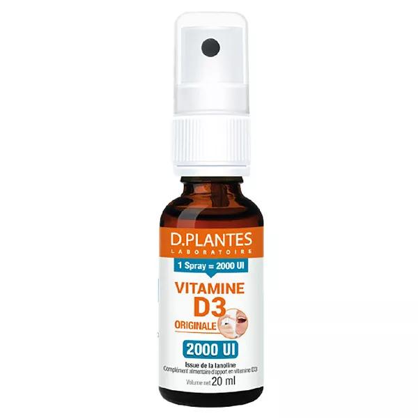D.Plantes Vitamina D3 2000UI Original Spray 20ml