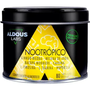 Aldous Labs Nootrópico 80 Cápsulas