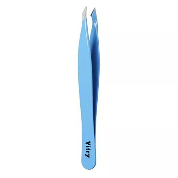 Vitry Tweezer color beveled jaws and ultra-thin stainless steel pliers