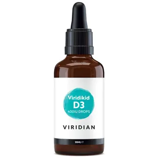Viridian ViriKid Vitamina D3 Vegana 400 IU 30 ml