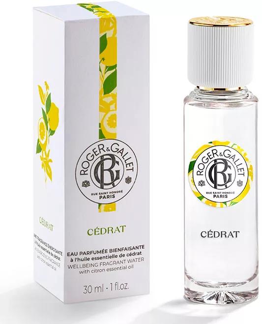 Mise sous tension de l'eau parfumée Roger Gallet Cédrat 30 ml