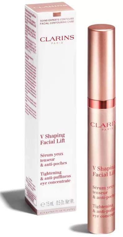 Clarins Lift-Affine Siero Occhi con Effetto Rassodante e Anti-Gonfiore 15 ml