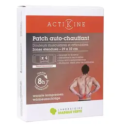 Actikiné Patch autochauffant - Grand format boite de 4 - Lot de 2