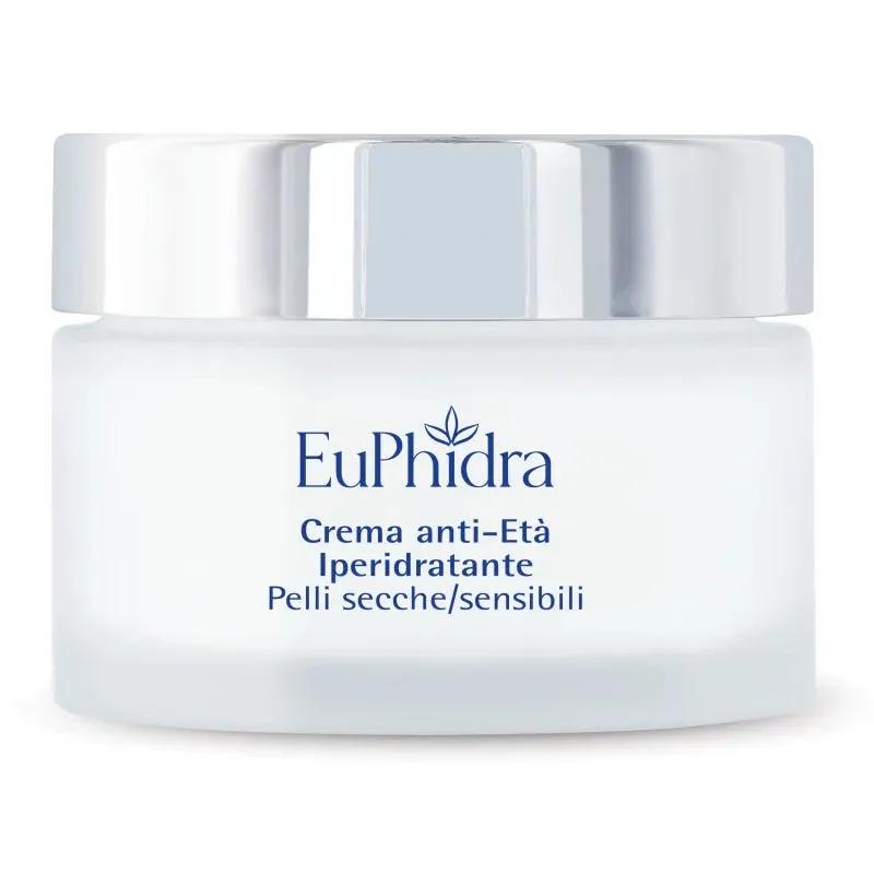 Euphidra Skin Progress System Crema Anti Età Iperidratante Pelle Secca 40 ml