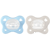 Chicco Physioforma Dual Soft Pacifier Blue/Grey 2-6m 2 pcs
