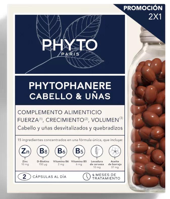 Phytophanere Cabelo e Unhas 120 Cápsulas Duplo