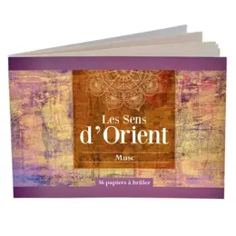 Pharm Up Les Sens d'Orient Carnet Papier Arménie Musc 36 feuilles