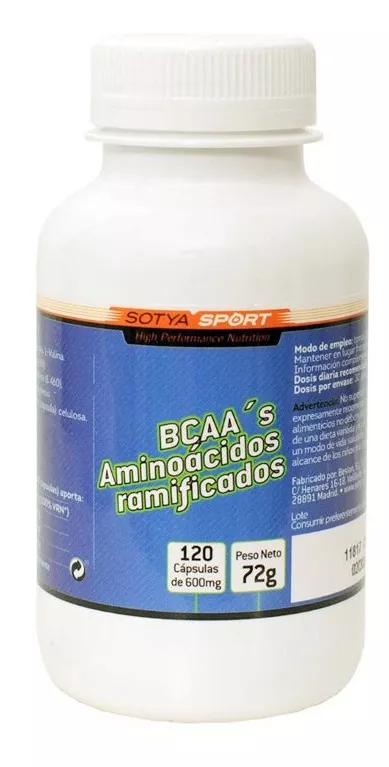 Sotya Aminoácidos Ramificados 520 Mg 120 Cápsulas