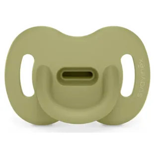Suavinex Colour Essence All Silicone Pacifier Physiological Teat SX Pro Turtle Green 6-18m
