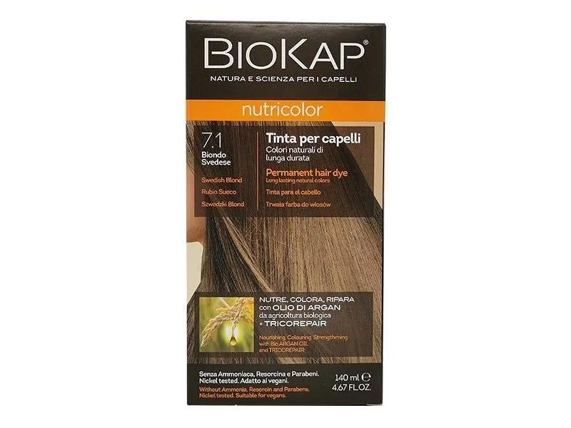 Biokap Nutricolor 7.1 Biondo Svedese 140 Ml