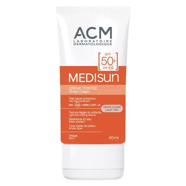 ACM Medisun Crème Minérale Teinte Claire SPF50+ 40ml