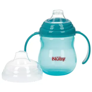 Nûby Anti-Drip Mug Handles +6m 270 ml Green