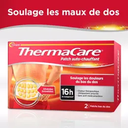 Thermacare Patch Auto-Chauffant Patchs Bas du Dos 2 unités