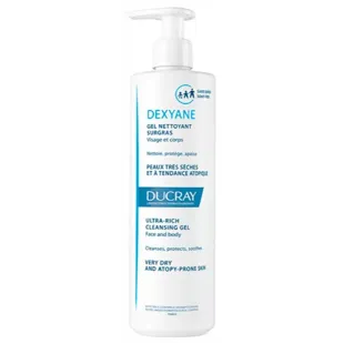 Dexyane Ducray Gel Nettoyant Surgras 400 ml