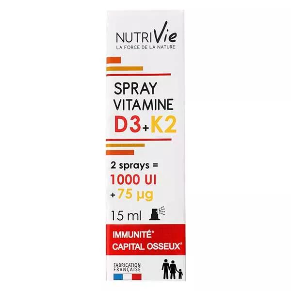 Nutrivie Vitamina D3+K2 500 UI Spray 15ml