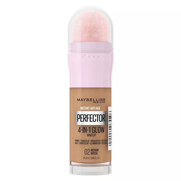 Maybelline New York Perfeccionador Antiedad Instantáneo N°02 Medium 20ml