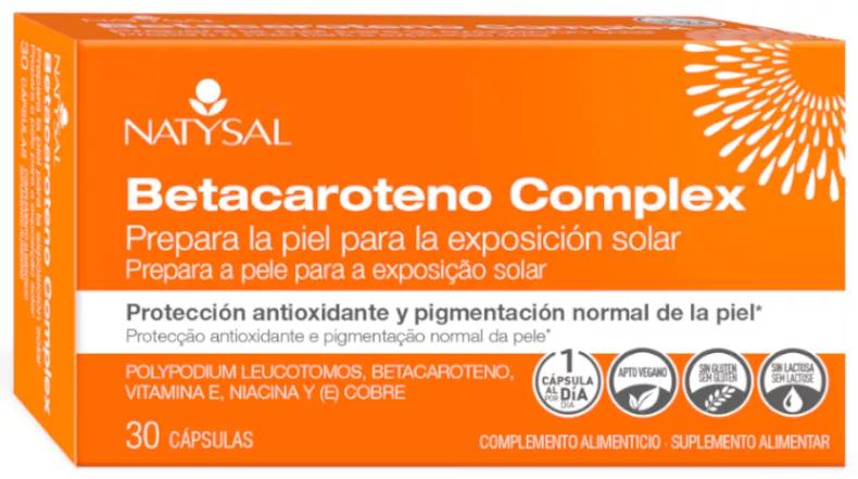 Natysal bètacaroteencomplex 30 capsules