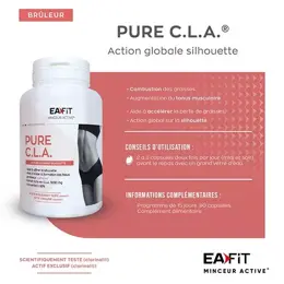 Eafit Pure C.L.A. Minceur Active Lot de 2 x 90 capsules